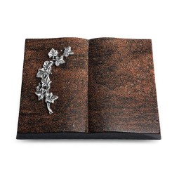 Grabbuch Livre/Englisch-Teak Efeu (Alu)