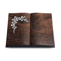 Grabbuch Livre/Englisch-Teak Gingozweig 2 (Alu)