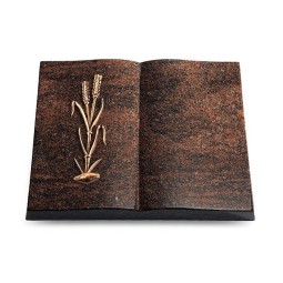 Grabbuch Livre/Englisch-Teak Ähren 2 (Bronze)