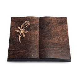 Grabbuch Livre/Englisch-Teak Rose 6 (Bronze)