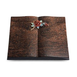 Grabbuch Livre/Englisch-Teak Rose 1 (Color)