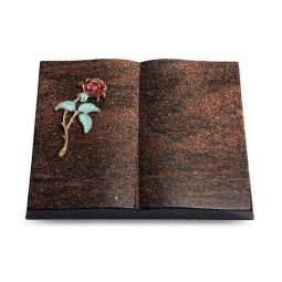 Grabbuch Livre/Englisch-Teak Rose 2 (Color)