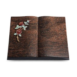 Grabbuch Livre/Englisch-Teak Rose 3 (Color)