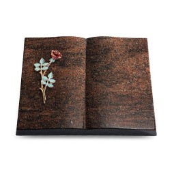 Grabbuch Livre/Englisch-Teak Rose 4 (Color)