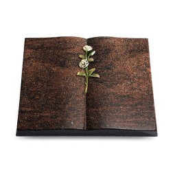 Grabbuch Livre/Englisch-Teak Rose 8 (Color)