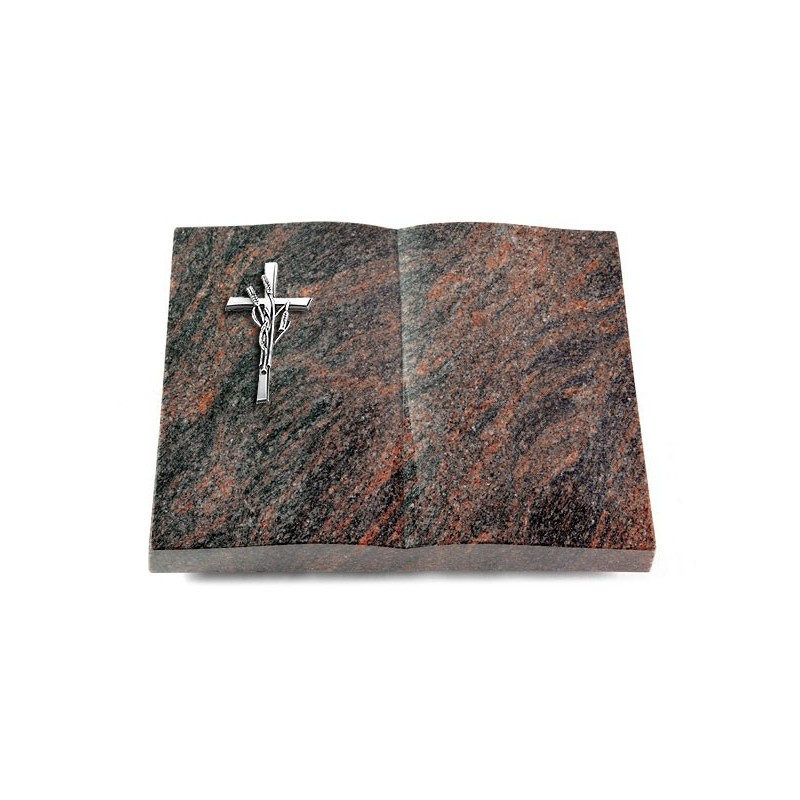Grabbuch Livre/Himalaya Kreuz/Ähren (Alu)