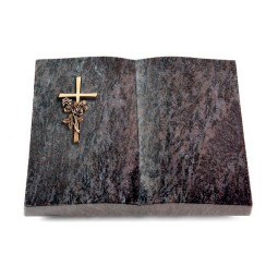 Grabbuch Livre/Orion Kreuz/Rose (Bronze)