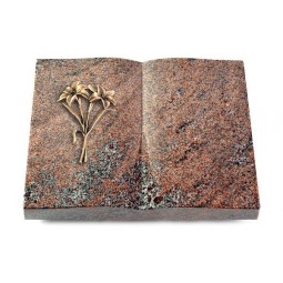 Grabbuch Livre/Paradiso Lilie (Bronze)