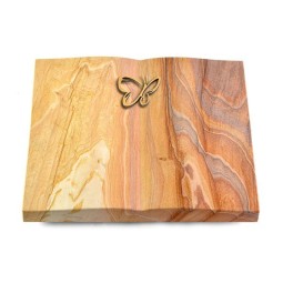 Grabbuch Livre/Rainbow Papillon (Bronze)