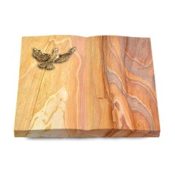 Grabbuch Livre/Rainbow Taube (Bronze)