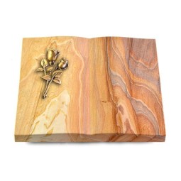 Grabbuch Livre/Rainbow Rose 11 (Bronze)