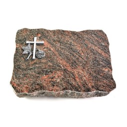 Grabplatte Himalaya Pure Kreuz 1 (Alu)