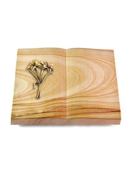 Grabbuch Livre/Woodland Lilie (Bronze)