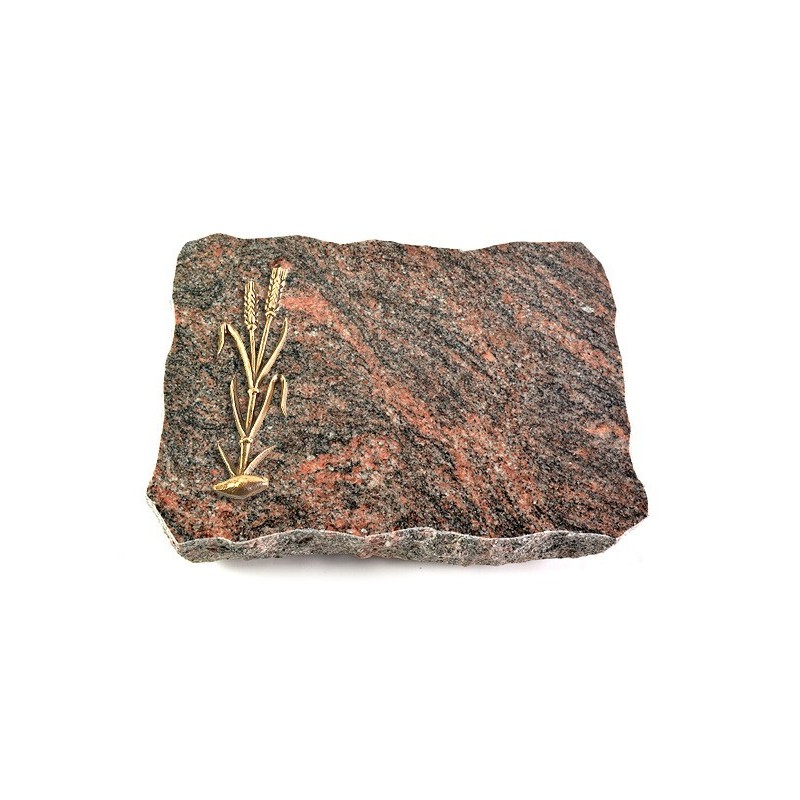 Grabplatte Himalaya Pure Ähren 2 (Bronze)