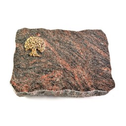 Grabplatte Himalaya Pure Baum 3 (Bronze)