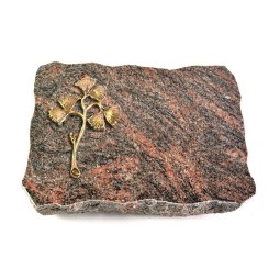 Grabplatte Himalaya Pure Gingozweig 1 (Bronze)