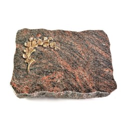 Grabplatte Himalaya Pure Gingozweig 2 (Bronze)