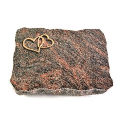 Grabplatte Himalaya Pure Herzen (Bronze)