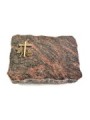 Grabplatte Himalaya Pure Kreuz 1 (Bronze)