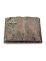 Grabbuch Livre Auris/Paradiso Kreuz/Ähren (Bronze)