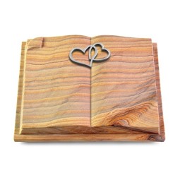 Grabbuch Livre Auris/Rainbow Herzen (Alu)