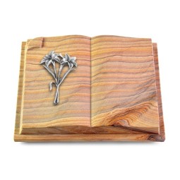 Grabbuch Livre Auris/Rainbow Lilie (Alu)