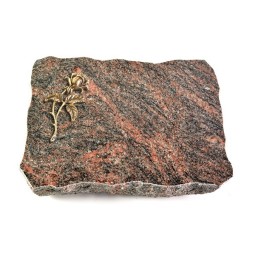 Grabplatte Himalaya Pure Rose 2 (Bronze)