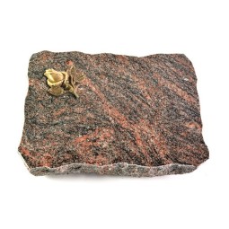 Grabplatte Himalaya Pure Rose 3 (Bronze)