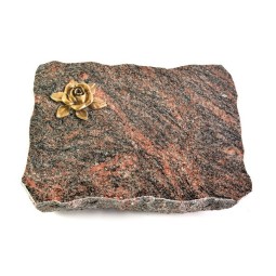 Grabplatte Himalaya Pure Rose 4 (Bronze)