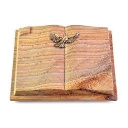 Grabbuch Livre Auris/Rainbow Taube (Bronze)