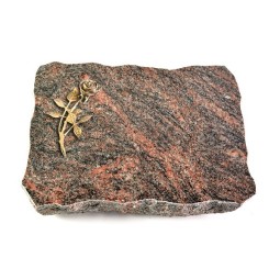 Grabplatte Himalaya Pure Rose 6 (Bronze)