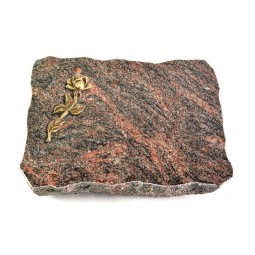 Grabplatte Himalaya Pure Rose 7 (Bronze)
