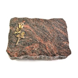 Grabplatte Himalaya Pure Rose 8 (Bronze)