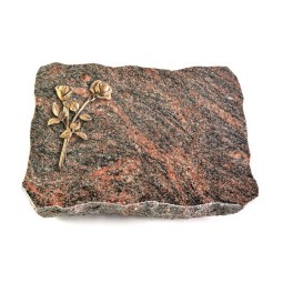 Grabplatte Himalaya Pure Rose 10 (Bronze)