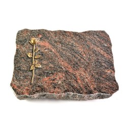 Grabplatte Himalaya Pure Rose 12 (Bronze)