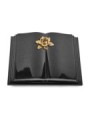 Grabbuch Livre Pagina/ Indisch-Black Rose 4 (Bronze)