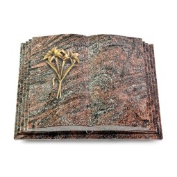 Grabbuch Livre Pagina/Paradiso Lilie (Bronze)