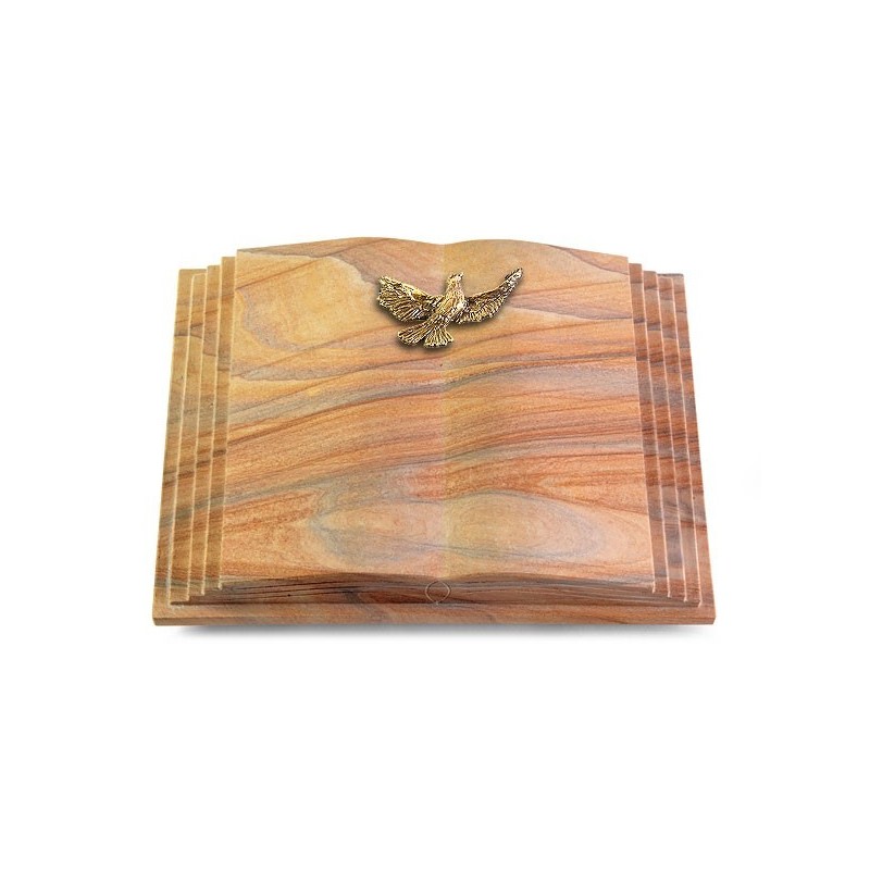 Grabbuch Livre Pagina/Rainbow Taube (Bronze)