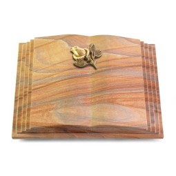 Grabbuch Livre Pagina/Rainbow Rose 3 (Bronze)