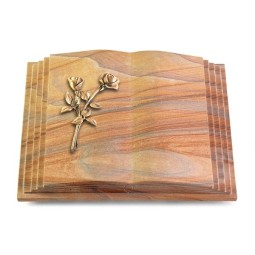 Grabbuch Livre Pagina/Rainbow Rose 10 (Bronze)