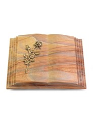 Grabbuch Livre Pagina/Rainbow Rose 13 (Bronze)