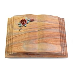 Grabbuch Livre Pagina/Rainbow Rose 1 (Color)