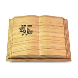 Grabbuch Livre Pagina/Woodland Kreuz 1 (Bronze)