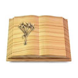 Grabbuch Livre Pagina/Woodland Lilie (Bronze)