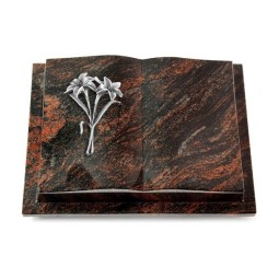 Grabbuch Livre Podest/Aruba Lilie (Alu)