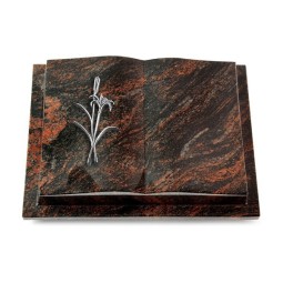 Grabbuch Livre Podest/Aruba Lilienzweig (Alu)