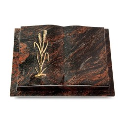 Grabbuch Livre Podest/Aruba Ähren 2 (Bronze)