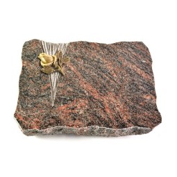 Grabplatte Himalaya Delta Rose 3 (Bronze)