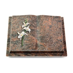 Grabbuch Livre Podest/Himalaya Orchidee (Color)