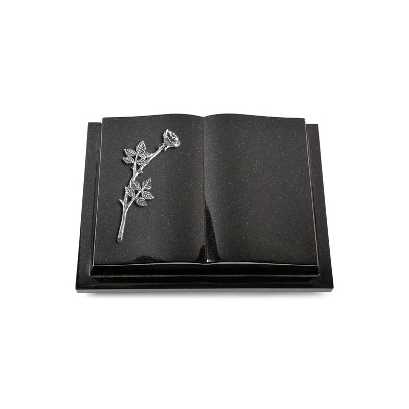 Grabbuch Livre Podest/Indisch Black Rose 9 (Alu)
